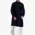 Men's Black Kurta White Dhoti