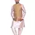Men's Double Tone Matching Kurta Churidar With   Banarsi Copper Gold Waistcoat