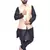Men's Black Matching Kurta Churidar With Gold Bindoo 1st Waistcoat