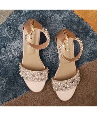 Pearl Bride (Blush Pink Crystal Stones Blocks Festive Customised Blocks 2