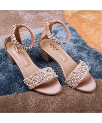 Pearl Bride (Blush Pink Crystal Stones Blocks Festive Customised Blocks 3