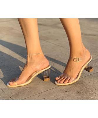 Trance (Transparent Blocks Footwear) 1