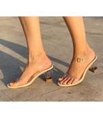 Trance (Transparent Blocks Footwear)