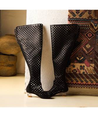 Sexy (Black Boots) Black Thigh High Boots 3