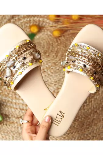 Jewel (Beige) (Accessories Sliders Gold)