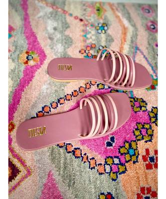 Light Pink Jazz (Basic Comforable Daily Wear Flats) 1