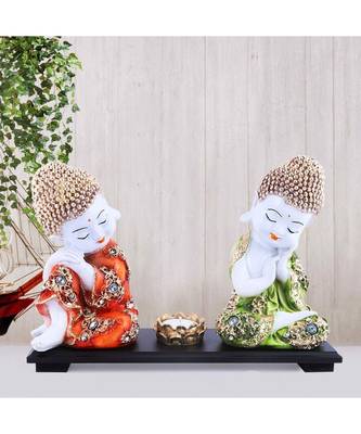 Buddha Idol For Home Decor,Bedroom, Living Room, Offices|House Warming Gift|Home  For Pooja Room And Home 1