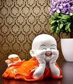ESVAR STONECRAFT Cute Child Monk Showpiece Decorative Showpiece