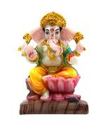 esvar stonecraft ganesh decorative multi-color showpiece