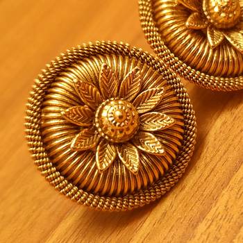 Gold studs 2