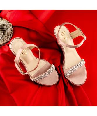 Bling Bride (Wedges , Pink Crystals) 1