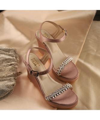 Bling Bride (Wedges , Pink Crystals) 3