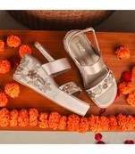 Gold Cross Glitter Wed