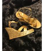 Cross Glitter Wedges