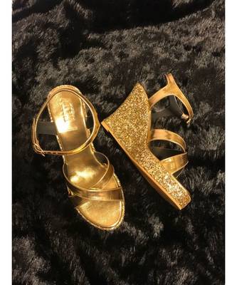 Cross Glitter Wedges 2