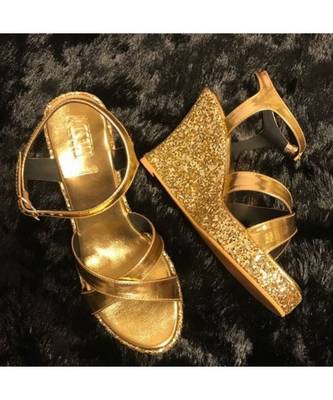 Cross Glitter Wedges 3