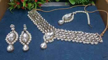 White necklaces 1