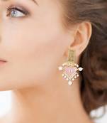 Kundan Elegant Designer Amrapali Pink Earrings