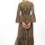 Green printed rayon party-wear-kurtis