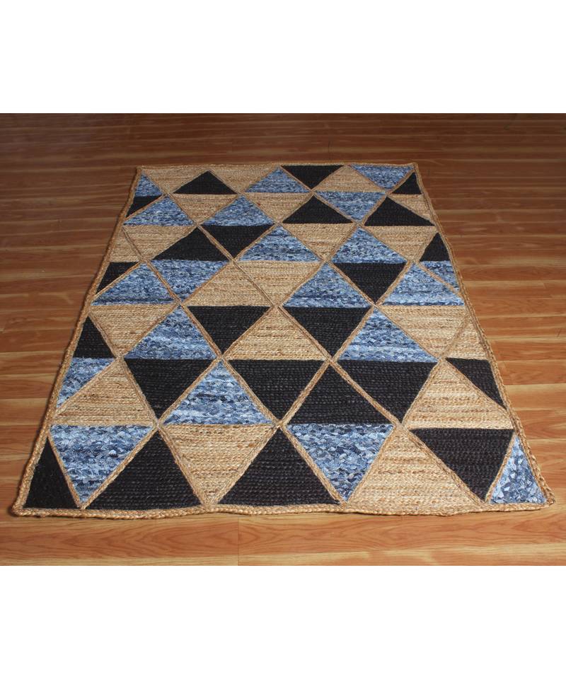 9x12 Ft Indian Handmade Jute Area Rug Outdoor Doormats Cotton Cotton Jute Woven Rug Home Rug