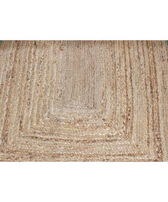 7x7 Ft Braided Jute Area Rug Indian Handmade Woven Rug Outdoor Doormats Jute Rug  Living Room Floor Rug  Boho Rug 3