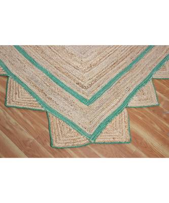 4x8 Ft Braided Jute Area Rug Indian Handmade Woven Rug Outdoor Doormats Jute Rug  Living Room Floor Rug  Boho Rug 7