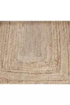4x7 Ft Braided Jute Area Rug Indian Handmade Woven Rug Outdoor Doormats Jute Rug  Living Room Floor Rug  Boho Rug