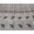 Designer Cotton Scarf With  Floral Patch work and Delicate leave shape embroidery  and Beautiful Fringes  Purplish Grey