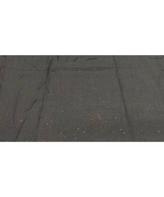 Preminum Cotton  Classy Plain Stole/ Hijab  With Little bit of Sparkle  Dark Grey 4