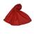 Classic and Simple Stole  With Beautiful Diamond and Pearl Stones on One side of the stole  Red