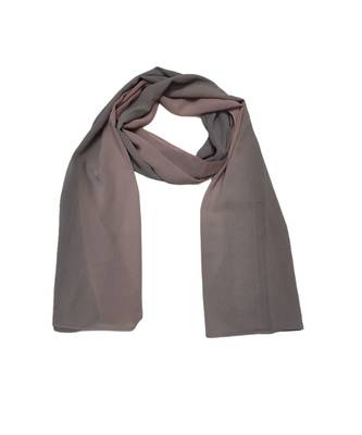 Trendy Ombre Collection  Hijab/ Stole with 2 colours blending in with each other  Purple & Grey 2