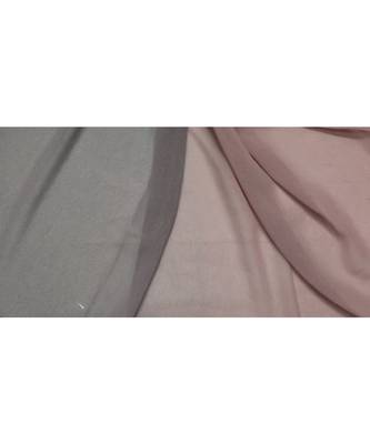 Trendy Ombre Collection  Hijab/ Stole with 2 colours blending in with each other  Purple & Grey 4