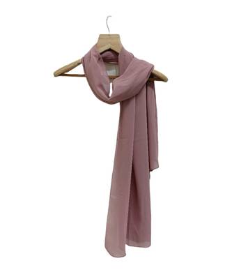 Best Quality Chiffon Stole  The Most Graceful Chiffon Plain Stole  Mauve 1