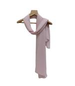 Best Quality Chiffon Stole  The Most Graceful Chiffon Plain Stole  Light Pink