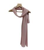 Best Quality Chiffon Stole  The Most Graceful Chiffon Plain Stole  Onion Pink