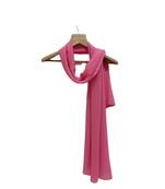 Best Quality Chiffon Stole  The Most Graceful Chiffon Plain Stole  Pink