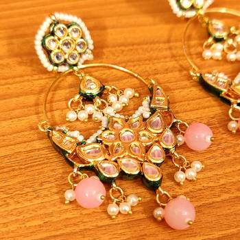 Pink danglers-drops 3