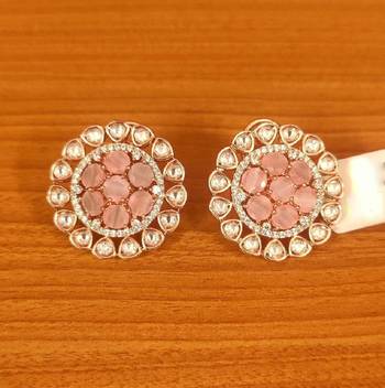 Pink studs 1
