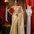 Handwoven Cream Kubera Pattu Saree with Blouse Piece