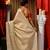 Handwoven Cream Kubera Pattu Saree with Blouse Piece