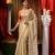 Handwoven Cream Kubera Pattu Saree with Blouse Piece