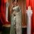 Banarasi Turquoise Blue Tissue Saree with Blouse Piece
