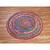 7x7 Ft Outdoor Doormats Cotton Chindi Rug Indian Handmade Round Area Rug  Dining Room Multicolor Rug  Woven Carpet