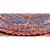 7x7 Ft Outdoor Doormats Cotton Chindi Rug Indian Handmade Round Area Rug  Dining Room Multicolor Rug  Woven Carpet