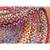 7x7 Ft Outdoor Doormats Cotton Chindi Rug Indian Handmade Round Area Rug  Dining Room Multicolor Rug  Woven Carpet