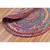 7x7 Ft Outdoor Doormats Cotton Chindi Rug Indian Handmade Round Area Rug  Dining Room Multicolor Rug  Woven Carpet