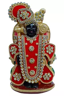 ESVAR STONECRAFT Dwarka Ji Idol Decorative Showpiece