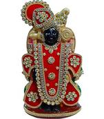 ESVAR STONECRAFT Dwarka Ji Idol Decorative Showpiece