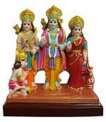 ESVAR STONECRAFT Ram Darbar/Ram Sita Laxhman Hanuman Decorative Showpiece.