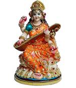 ESVAR STONECRAFT Saraswati Ji Murti | Goddess Saraswati Idol | Maa Sharda Murti